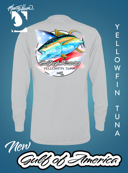 GOA TUNA DRYFIT....By Marine Artist Marty Wilson