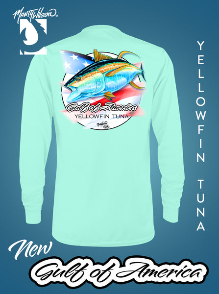 GOA TUNA DRYFIT....By Marine Artist Marty Wilson