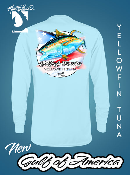 GOA TUNA DRYFIT....By Marine Artist Marty Wilson